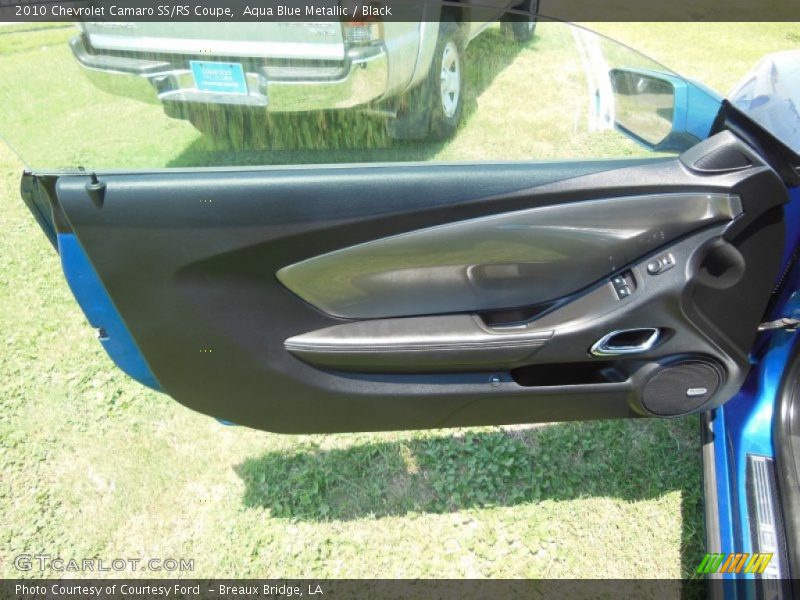 Aqua Blue Metallic / Black 2010 Chevrolet Camaro SS/RS Coupe