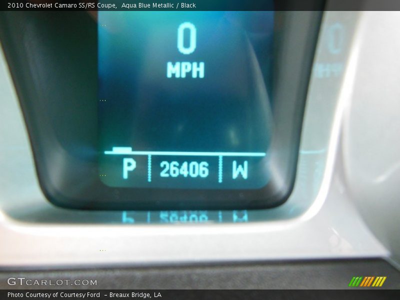 Aqua Blue Metallic / Black 2010 Chevrolet Camaro SS/RS Coupe