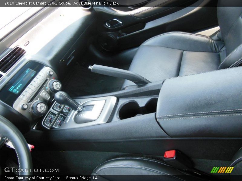 Aqua Blue Metallic / Black 2010 Chevrolet Camaro SS/RS Coupe
