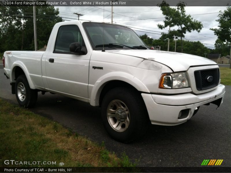 Oxford White / Medium Dark Flint 2004 Ford Ranger Edge Regular Cab