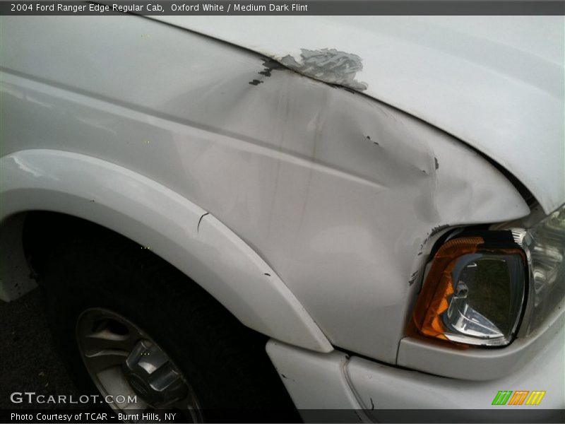 Oxford White / Medium Dark Flint 2004 Ford Ranger Edge Regular Cab