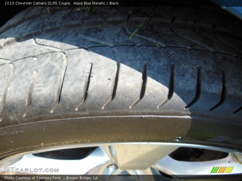 Aqua Blue Metallic / Black 2010 Chevrolet Camaro SS/RS Coupe