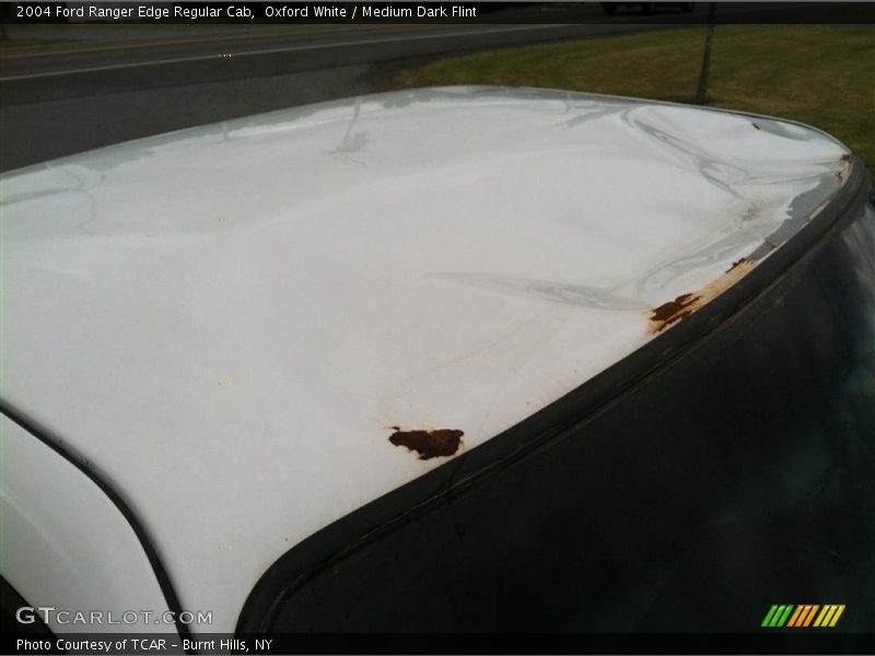 Oxford White / Medium Dark Flint 2004 Ford Ranger Edge Regular Cab