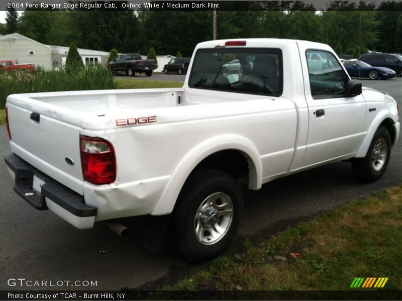 Oxford White / Medium Dark Flint 2004 Ford Ranger Edge Regular Cab