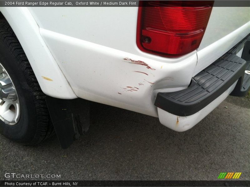 Oxford White / Medium Dark Flint 2004 Ford Ranger Edge Regular Cab
