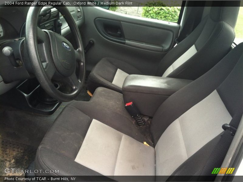Oxford White / Medium Dark Flint 2004 Ford Ranger Edge Regular Cab