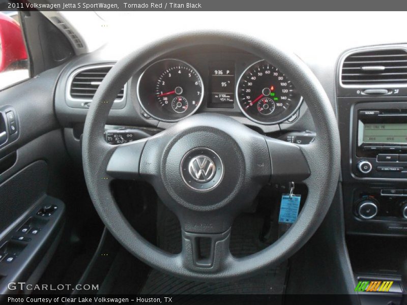  2011 Jetta S SportWagen Steering Wheel