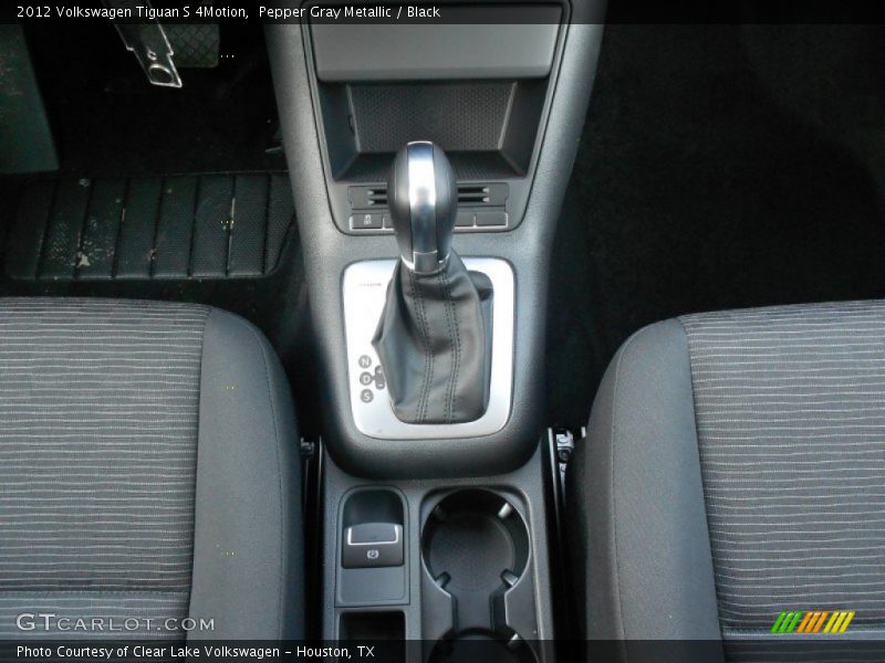 Pepper Gray Metallic / Black 2012 Volkswagen Tiguan S 4Motion