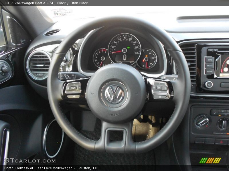  2012 Beetle 2.5L Steering Wheel