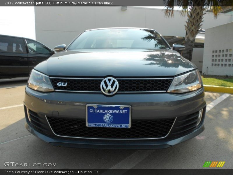 Platinum Gray Metallic / Titan Black 2012 Volkswagen Jetta GLI