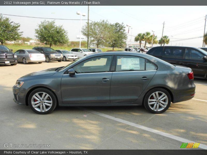 Platinum Gray Metallic / Titan Black 2012 Volkswagen Jetta GLI