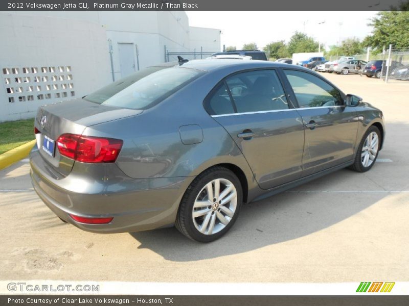 Platinum Gray Metallic / Titan Black 2012 Volkswagen Jetta GLI