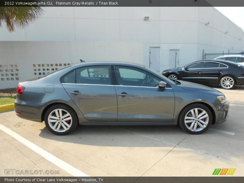 Platinum Gray Metallic / Titan Black 2012 Volkswagen Jetta GLI