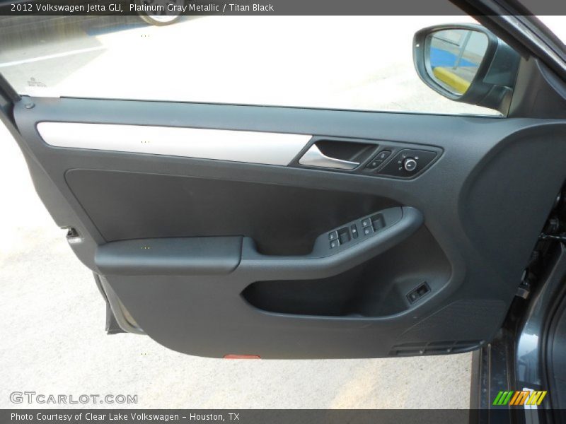 Platinum Gray Metallic / Titan Black 2012 Volkswagen Jetta GLI