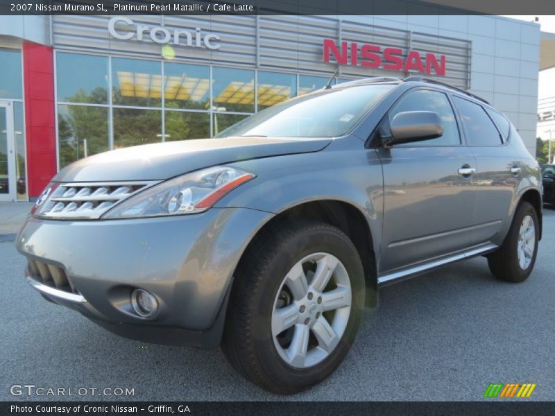 Platinum Pearl Matallic / Cafe Latte 2007 Nissan Murano SL