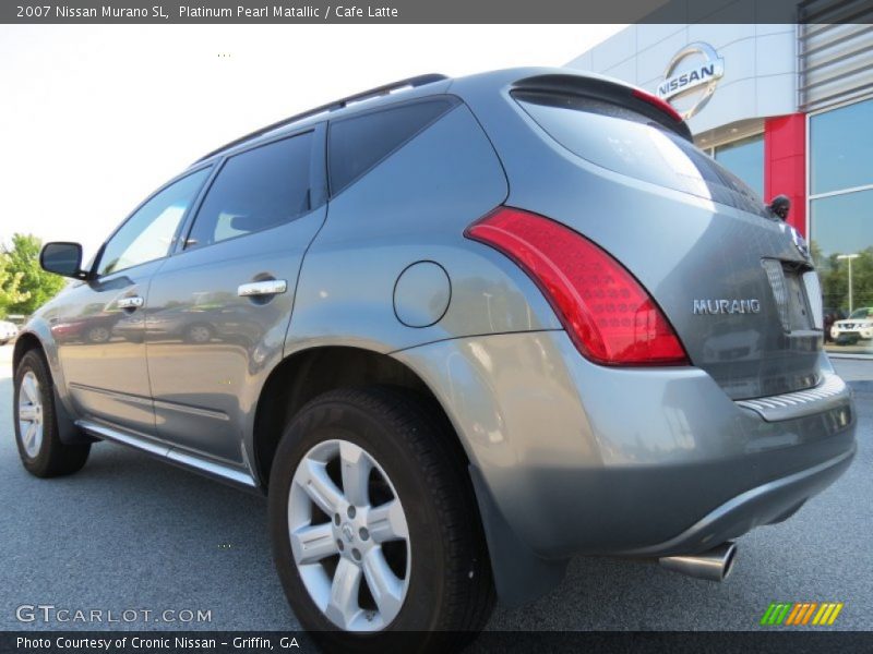 Platinum Pearl Matallic / Cafe Latte 2007 Nissan Murano SL