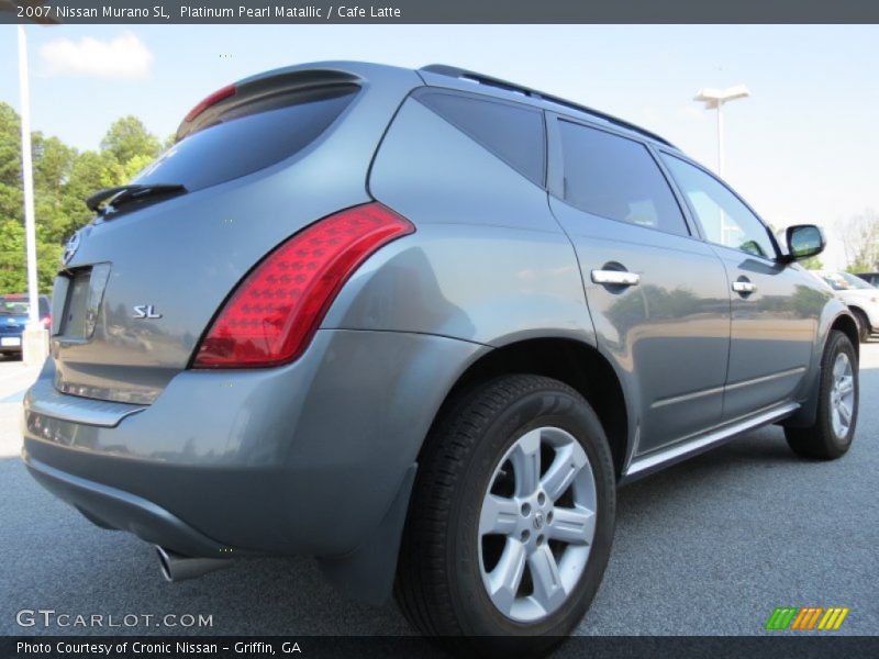 Platinum Pearl Matallic / Cafe Latte 2007 Nissan Murano SL