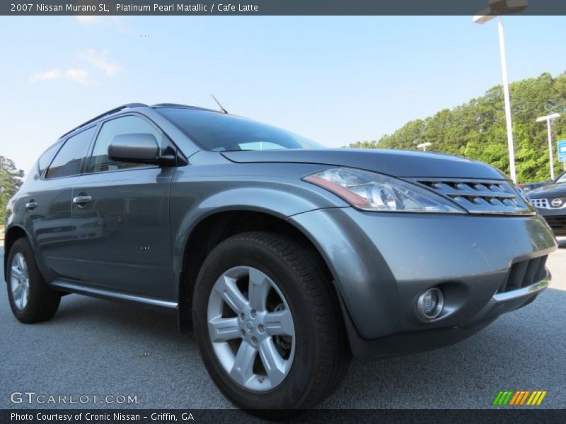 Platinum Pearl Matallic / Cafe Latte 2007 Nissan Murano SL