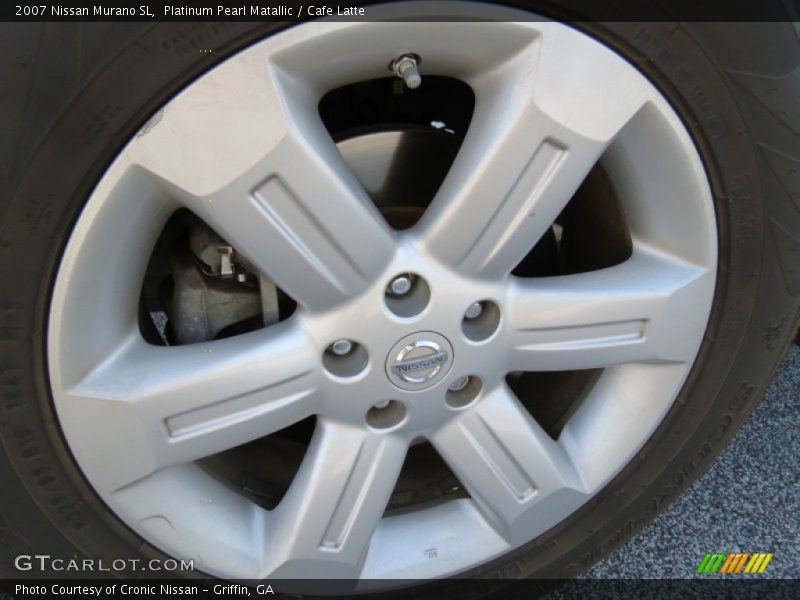 Platinum Pearl Matallic / Cafe Latte 2007 Nissan Murano SL