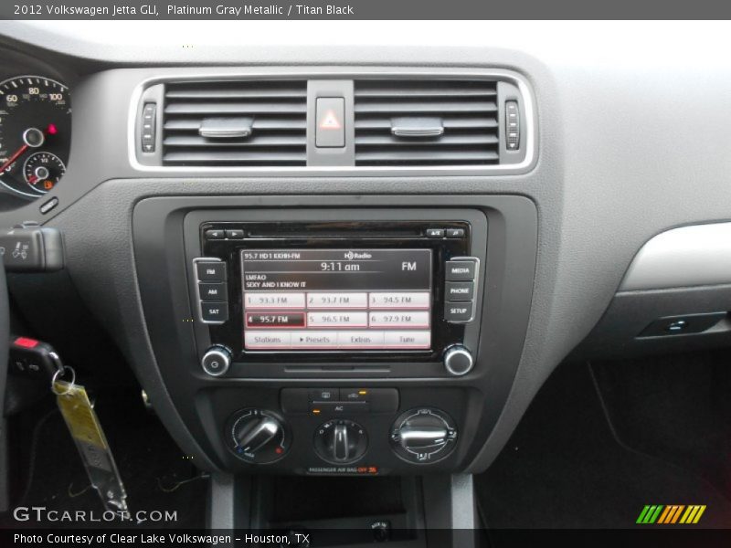 Platinum Gray Metallic / Titan Black 2012 Volkswagen Jetta GLI