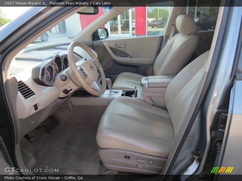 Platinum Pearl Matallic / Cafe Latte 2007 Nissan Murano SL