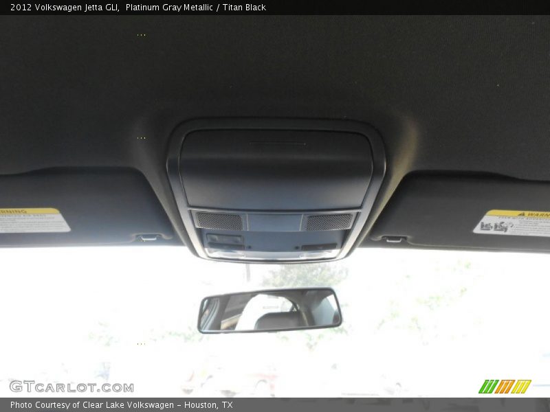 Platinum Gray Metallic / Titan Black 2012 Volkswagen Jetta GLI
