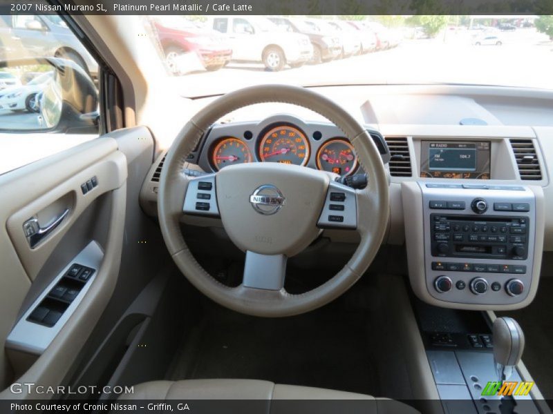 Platinum Pearl Matallic / Cafe Latte 2007 Nissan Murano SL