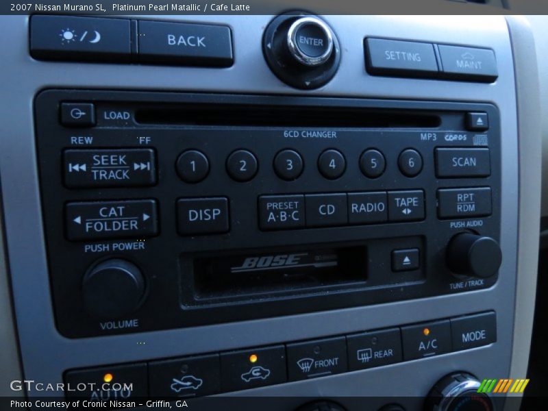 Platinum Pearl Matallic / Cafe Latte 2007 Nissan Murano SL