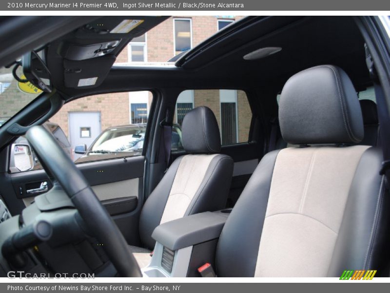  2010 Mariner I4 Premier 4WD Black/Stone Alcantara Interior