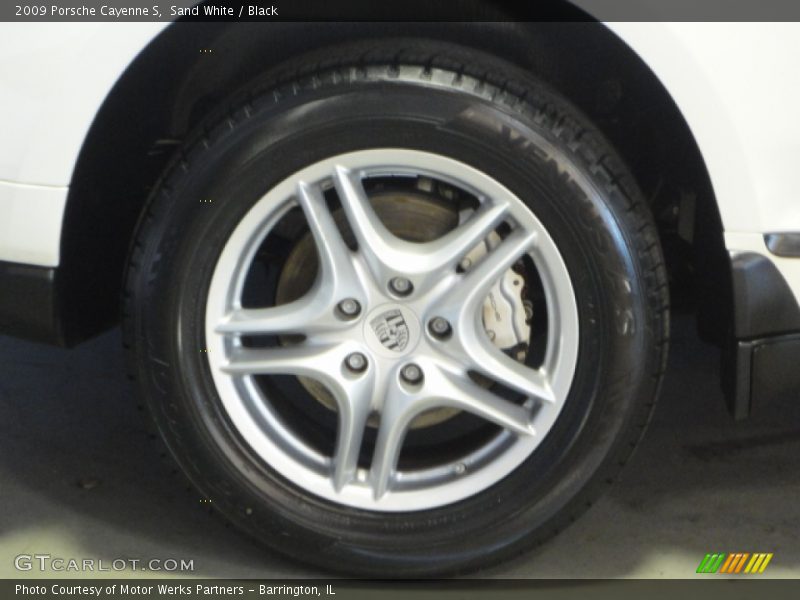Sand White / Black 2009 Porsche Cayenne S