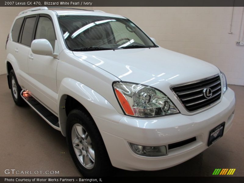 Blizzard White Pearl / Ivory 2007 Lexus GX 470