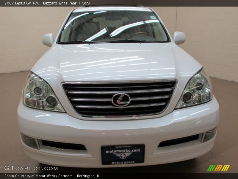 Blizzard White Pearl / Ivory 2007 Lexus GX 470