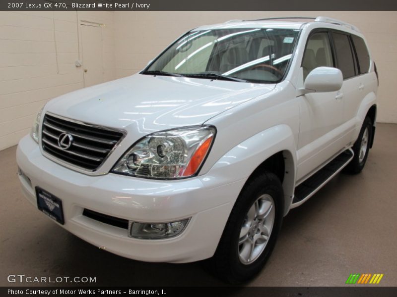Blizzard White Pearl / Ivory 2007 Lexus GX 470