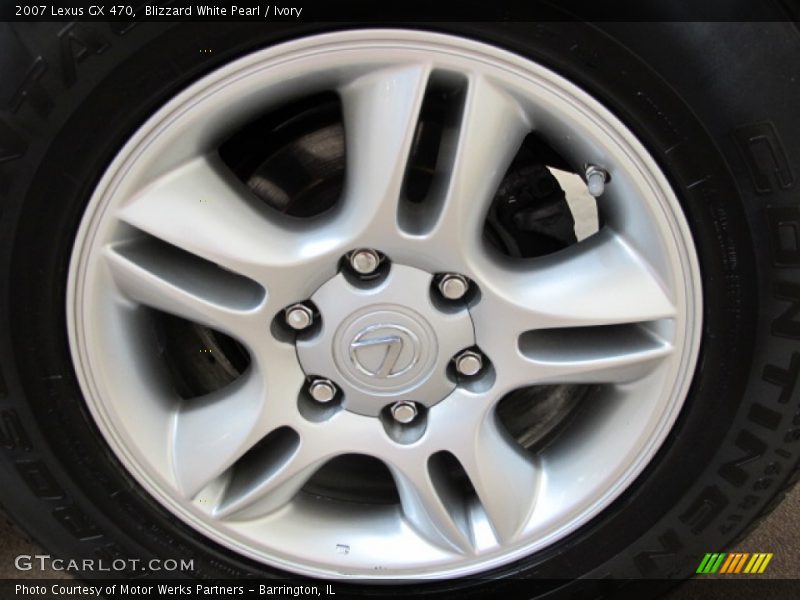 Blizzard White Pearl / Ivory 2007 Lexus GX 470