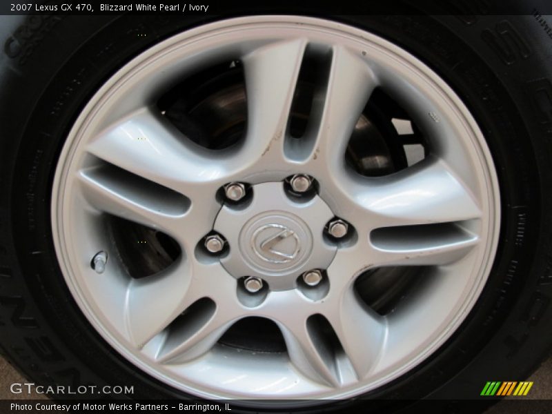 Blizzard White Pearl / Ivory 2007 Lexus GX 470