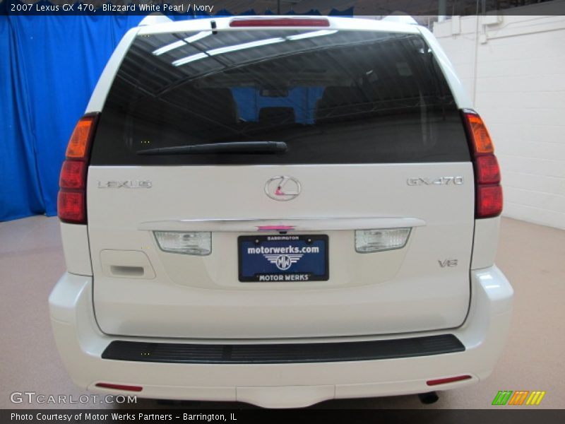 Blizzard White Pearl / Ivory 2007 Lexus GX 470