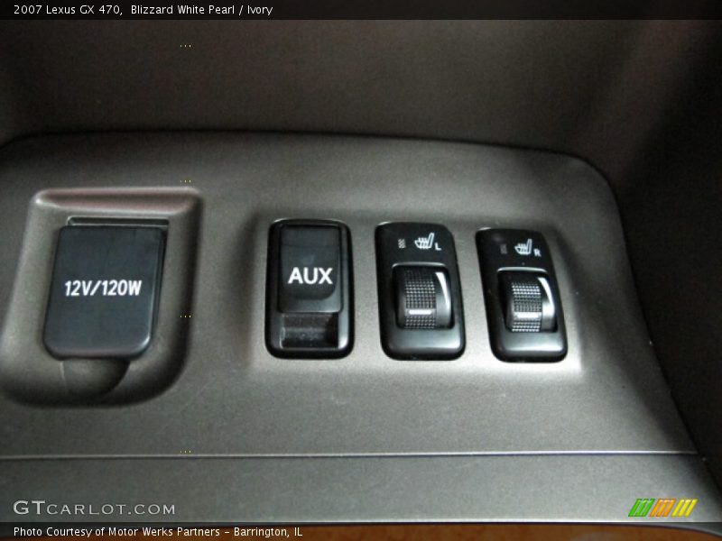 Blizzard White Pearl / Ivory 2007 Lexus GX 470