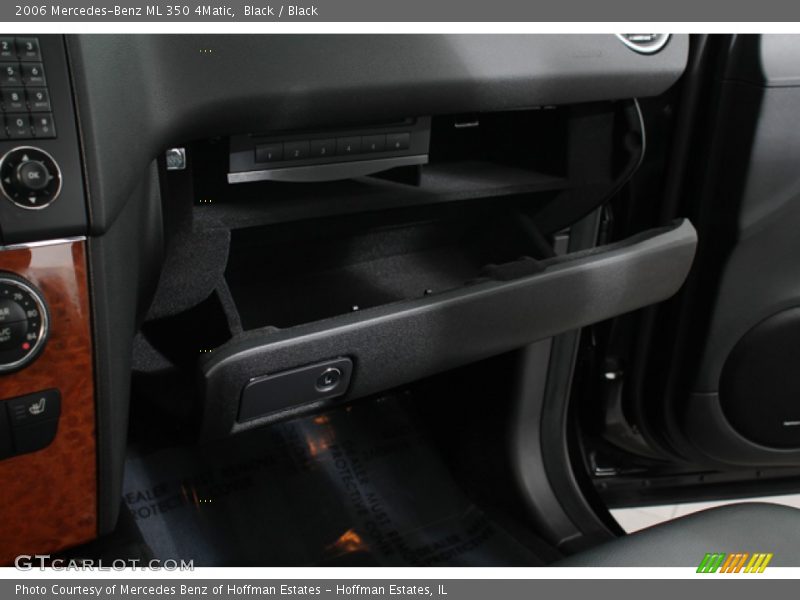 Black / Black 2006 Mercedes-Benz ML 350 4Matic