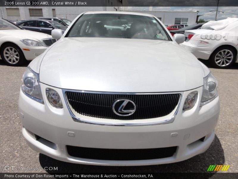 Crystal White / Black 2006 Lexus GS 300 AWD