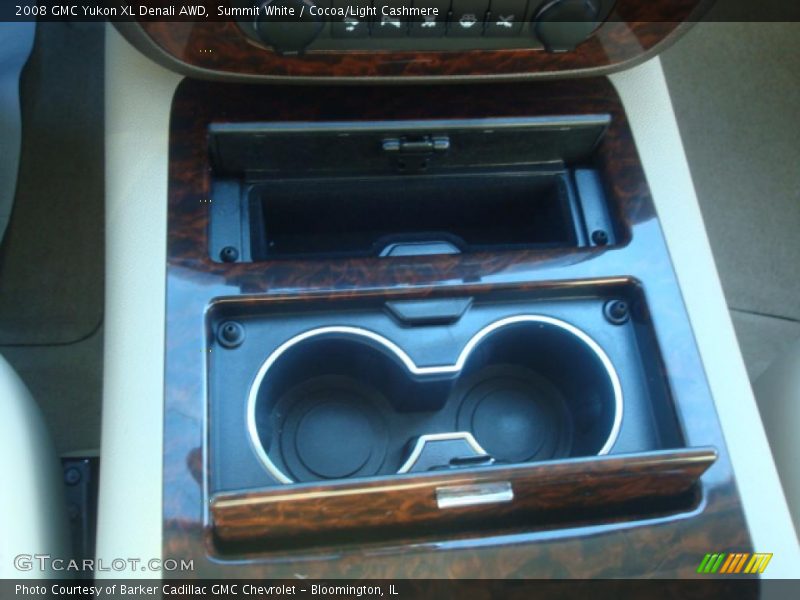 Summit White / Cocoa/Light Cashmere 2008 GMC Yukon XL Denali AWD