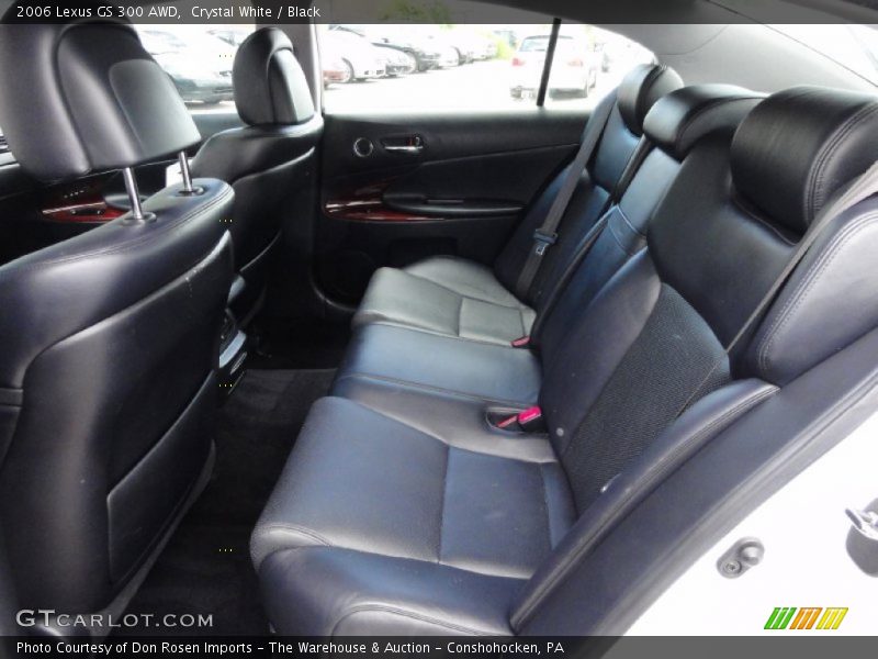 Crystal White / Black 2006 Lexus GS 300 AWD