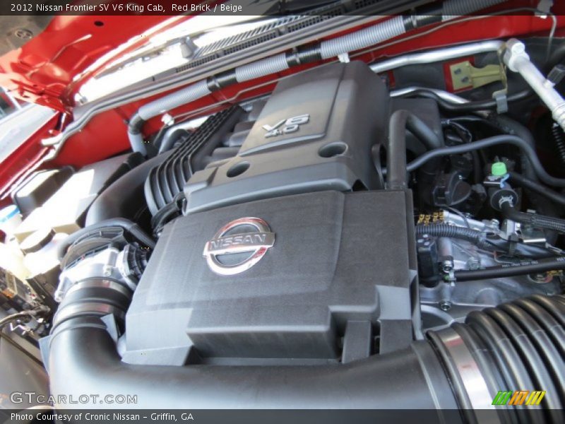 Red Brick / Beige 2012 Nissan Frontier SV V6 King Cab