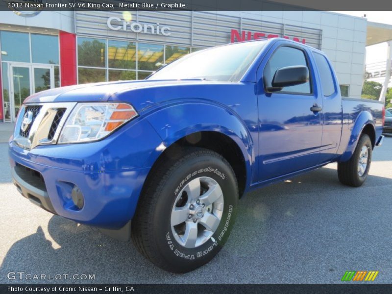 Metallic Blue / Graphite 2012 Nissan Frontier SV V6 King Cab