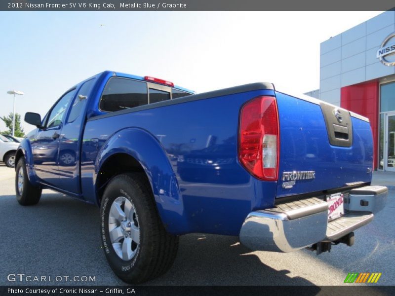 Metallic Blue / Graphite 2012 Nissan Frontier SV V6 King Cab