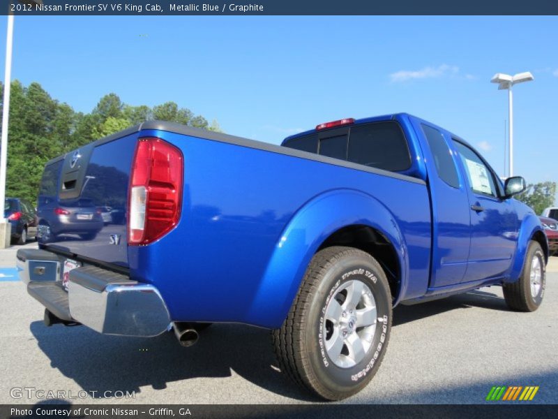 Metallic Blue / Graphite 2012 Nissan Frontier SV V6 King Cab