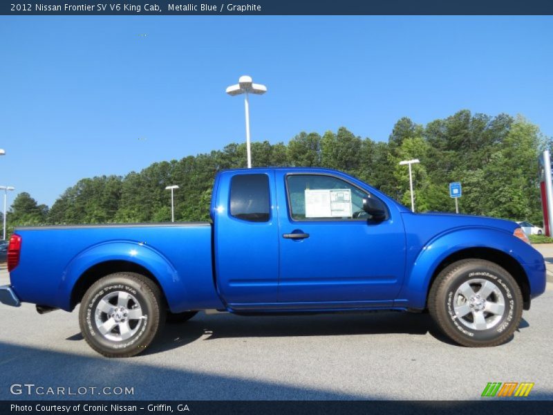 Metallic Blue / Graphite 2012 Nissan Frontier SV V6 King Cab