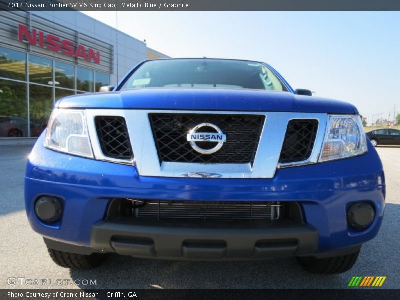 Metallic Blue / Graphite 2012 Nissan Frontier SV V6 King Cab