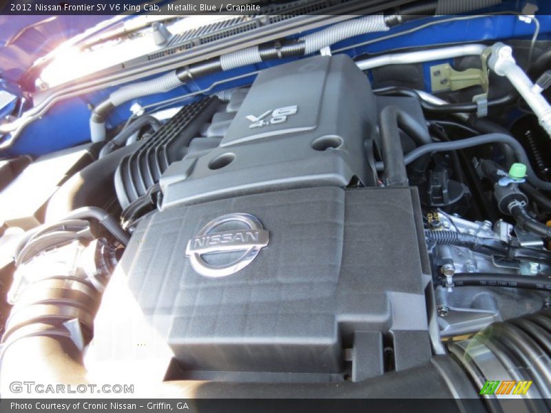 Metallic Blue / Graphite 2012 Nissan Frontier SV V6 King Cab