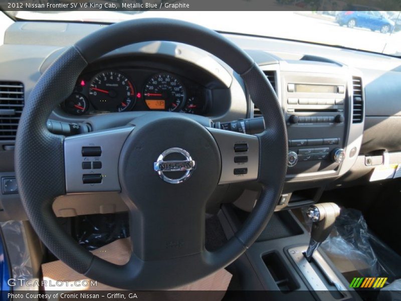 Metallic Blue / Graphite 2012 Nissan Frontier SV V6 King Cab