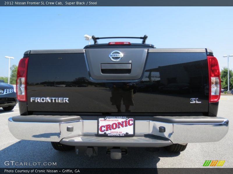 Super Black / Steel 2012 Nissan Frontier SL Crew Cab